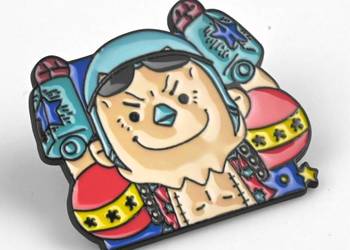 Franky | 6 cm | Metal | Przypinka | One Piece