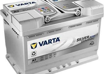 Akumulator 70Ah/760A Varta Silver Dynamic AGM A7 Akumulator 70Ah/760A Varta Silver Dynamic AGM A7