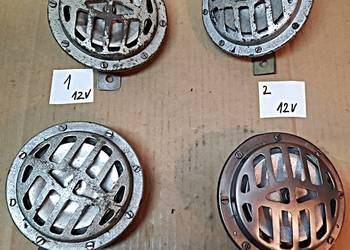 Sygnał dźwiękowy sygnały  BELMA 12 V 24 V  - średnica 12 cm