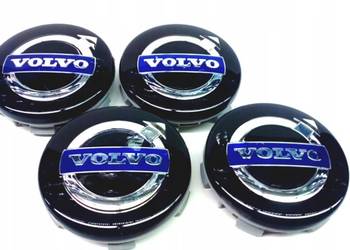 VOLVO dekielki felg aluminiowych OE czarne 4szt