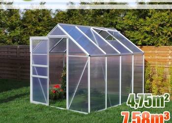 PLANTIFLEX SZKLARNIA ALUMINIOWA 250x190 +FUNDAMENT