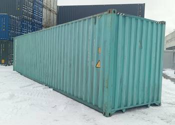 Używany kontener morski 40'HC - Pewny Kontener.