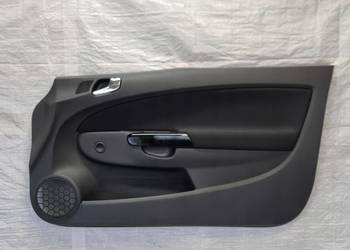 BOCZEK TAPICERKA DRZWI PRAWY PRZÓD OPEL CORSA D 3D 13232889