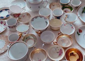 Stara sygnowana porcelana ponad 90 sztuk