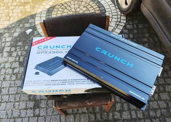 Wzmacniacz samochodowy 1 kanałowy monoblok Crunch GPX3300.1D, Wysdarmo