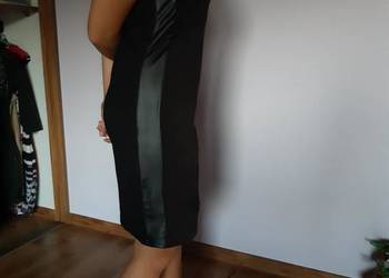 Czarna sukienka mini rozmiar L/XL TYLKO 30zł!!!
