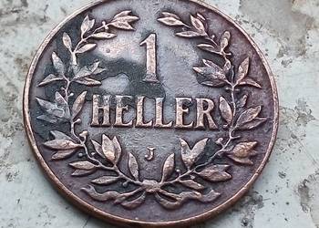 NIEMIECKA AFRYKA  WSCHODNIA-1 HALERZ-1907 r-J-BRĄZ