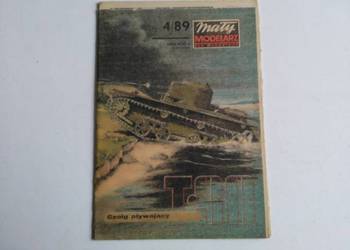 Mały Modelarz nr 4/1989, Radziecki czołg pływający T-38 M2