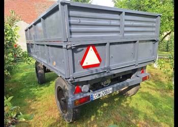 Sprawna przyczepa rolnicza autosan D46
