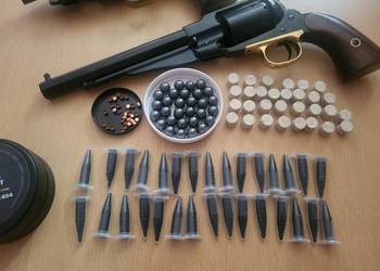 Rewolwer Remington 1858 New Model Army 44 Rewolwer Czarnoprowy+zestaw start