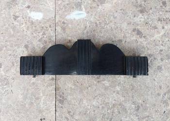 nr47 korona starego zegara czarna szer 23,5cm wys 6,5cm