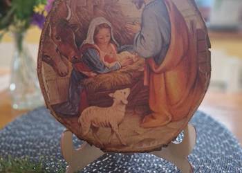 Szopka Bożonarodzeniowe z drewna