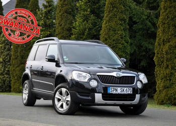 Škoda Yeti 2.0TDI(140KM)*4x4*DSG*Klimatyzacja*Reling*Welur*I Wł*Alu16"ASO …