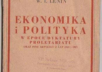 (7122) EKONOMIKA I POLITYKA W EPOCE DYKTATURY PROLETARIATU O