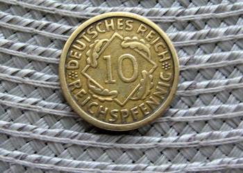 Niemcy 10 Reichspfennig 1924r - J