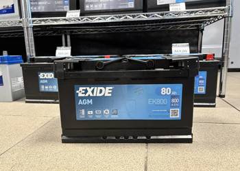 Akumulator 80Ah 800A AGM Exide