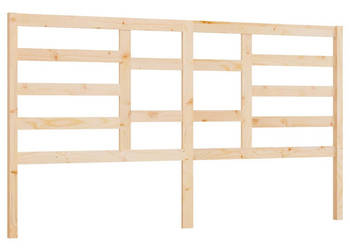 Wezgłowie łóżka 206x4x104 cm lite drewno sosnowe WM-818160