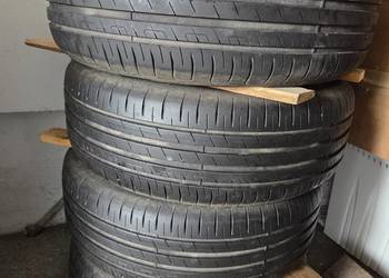 sprzedam letnie opony Goodyear 215/55R używane przebieg 19200 km
