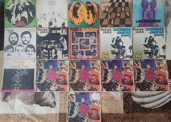 Płyty winylowe - stare polskie wydania jazzu i nie tylko