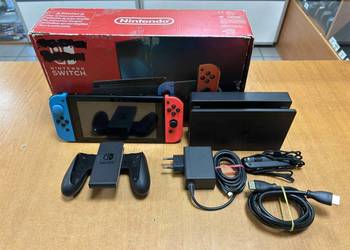 Konsola Nintendo Switch V2 Neon Blue/Red | Kompletny Zestaw