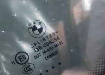 Szyba czołowa BMW E60 OE z logo BMW