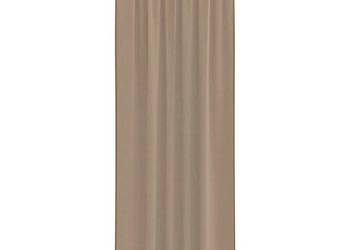 vidaXL Zasłony woalowe z pętelkami 2 szt. Jasnobrązowe （SKU:4102315）