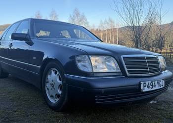 Mercedes-Benz Klasa S W140 3.0 300 TD Mały przebieg. Garażowany i bez rdzy.