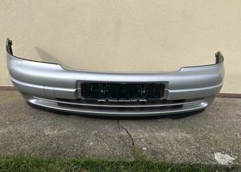 Zderzak przedni Opel astra g z147 srebrny
