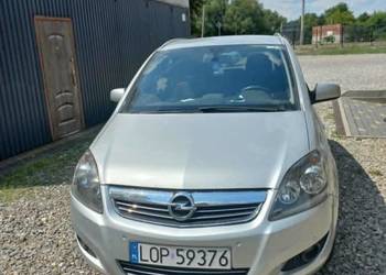Opej Zafira 182 tys przebiegu z 2014 roku produkcji LPG GAZ