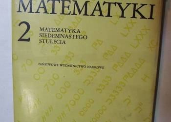 Historia matematyki 2 siedemnstego stulecia