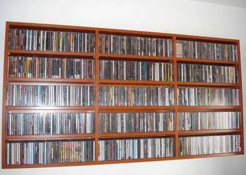 Półka na płyty cd, regał na płyty kompaktowe cd