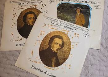 Krystian Zimerman -.Chopin ,Beethoven, Prokofiewa ,Bacewicz.- 3 płyty