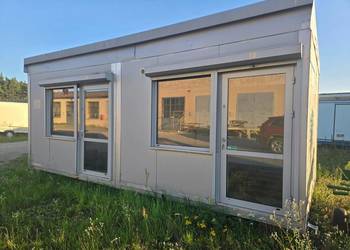 Kontener pawilon biurowo-handlowy socjalny 7x3,5x2,8