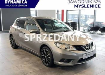 Nissan Pulsar 1.5dCi 110KM M6 2018 r., przebieg tylko 65tys.km, komplet op…