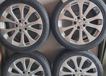 Koła aluminiowe alufelgi mercedes 245/45R18 opony zimowe