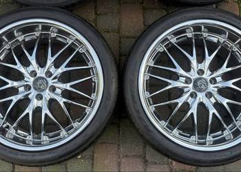 18 cali 5x100 felgi koła komplet ET32 dwie szerokości 8J i 9J