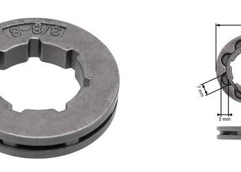 Zębatka 3/8" 8Z Do Pilarki Łańcuchowej Kółko Napędowe Łańcucha