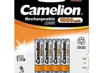 Akumulatorki Camelion AAA/HR03 - 1000 mAh Ni-MH, 4 sztuki