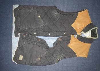 Kamizelka Skora HILLFIGER DENIM, retro, mega kot