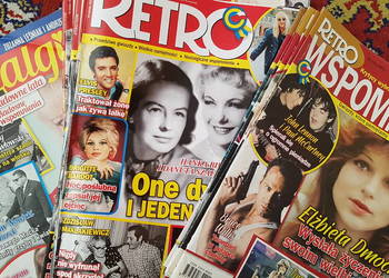Retro * Nostalgia * Retro Wspomnienia  czasopisma 40 sztuk.
