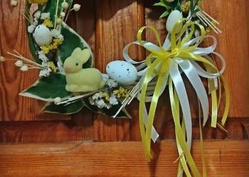 Wianki wielkanocne wiosenne