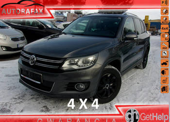Volkswagen Tiguan 4Motion, Klimatronic 2-stref, Podgrz. fotele, 2 kpl. kół…