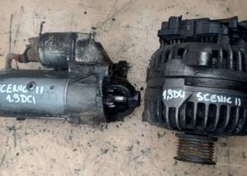 RENAULT MEGANE SCENIC II 1,9DCI rozrusznik alternator
