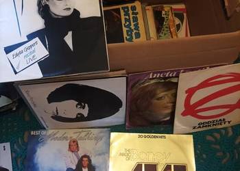 Płyty winylowe.