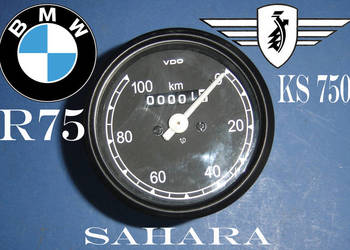 BMW R 75 Zundapp KS 750 licznik tacho prędkosciomierz Sahara lampa zegar