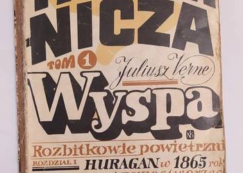 TAJEMNICZA WYSPA –  Juliusz Verne – TOM 1