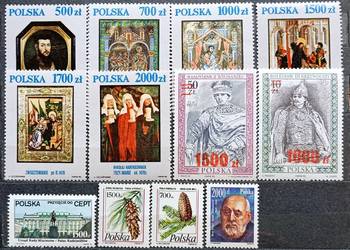 K znaczki polskie rok 1991 - I kwartał
