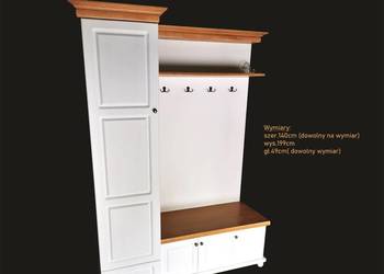 Przedpokój Garderoba Biała Korona siedzisko Dąb Natura BEKAS Producent
