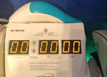 Lampa lecznicza Medicolux Solaris – światło spolaryzowane, walizka, stan id