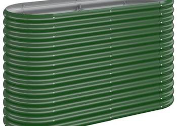 vidaXL Podwyższona donica, stal ocynkowana(SKU:318888)